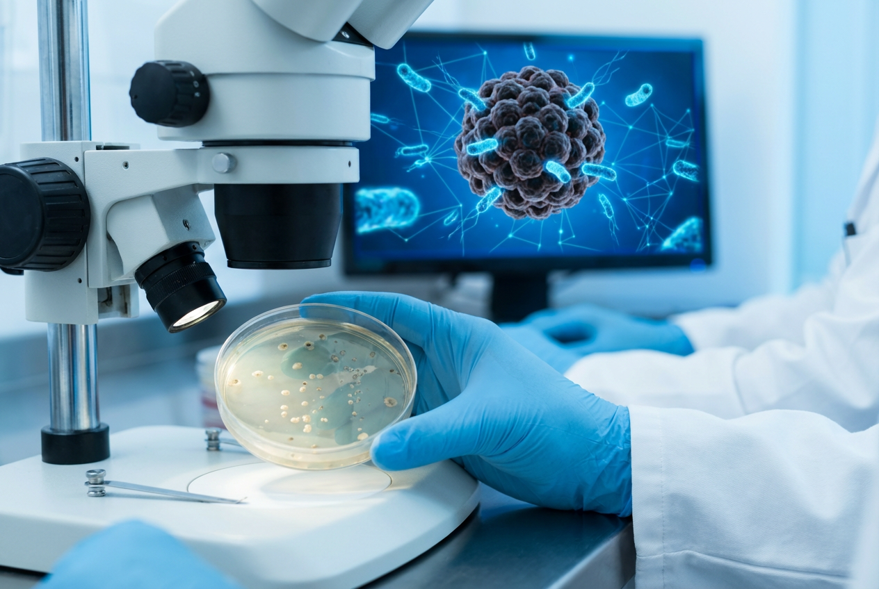 Engineered Bacteria Devour Cancer Tumors Internally