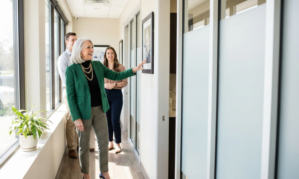 A Senior Citizen's Bold Outfits Inspire a Workplace Fashion Revolution