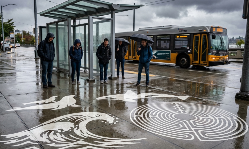 Seattle Unveils Hidden Art That Emerges Only in the Rain—a Global Phenomenon Grows!