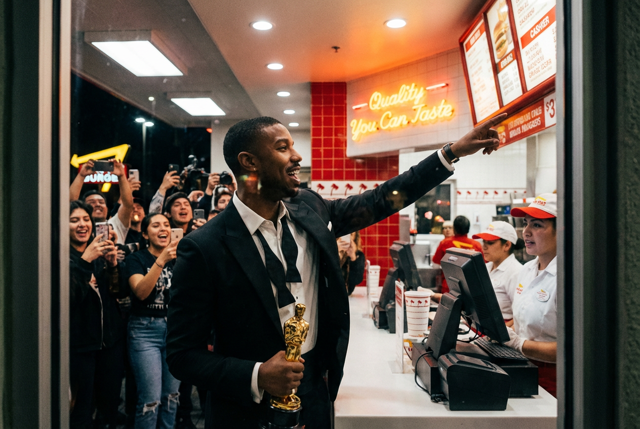 A Young Actor's Oscar Triumph Art in Pure Joy at a Local Favorite – You'll Want to Cheer!