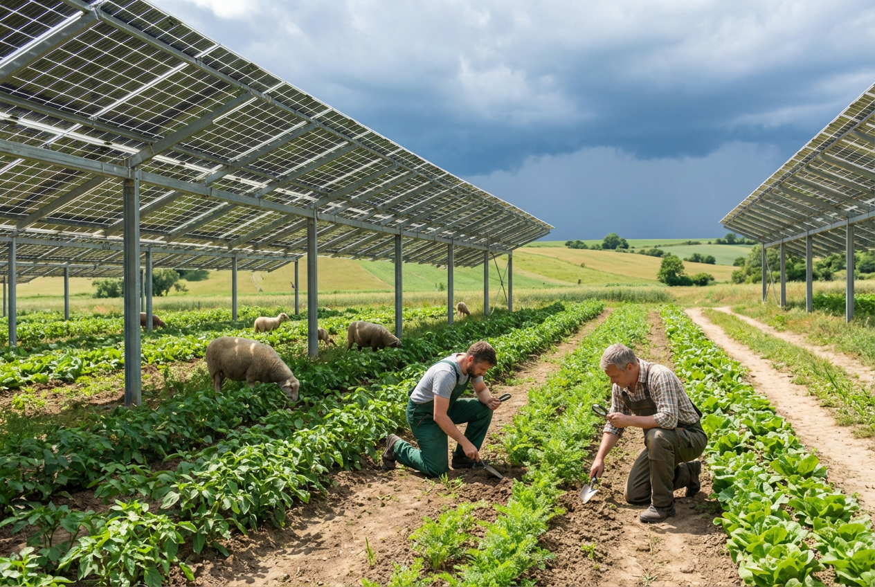 Solar Farms Supercharge Global Crop Yields