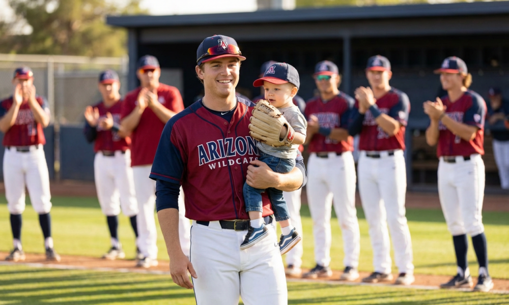 Young College Athlete Builds Inspiring Family Amid Viral Baseball Journey