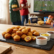 Bite-Sized Muffins Capture Nostalgic Corn Dog Joy for Easy Snacking