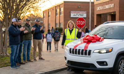 Dads in Texas Uncover a Heartwarming Way to Keep a School Guardian Mobile