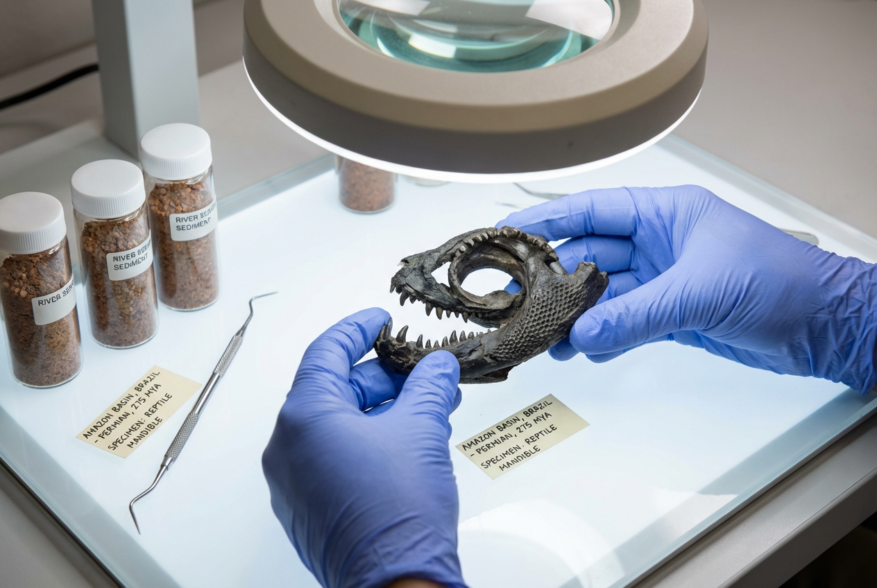 Twisted-Jaw Ancient Reptile Thrills Scientists