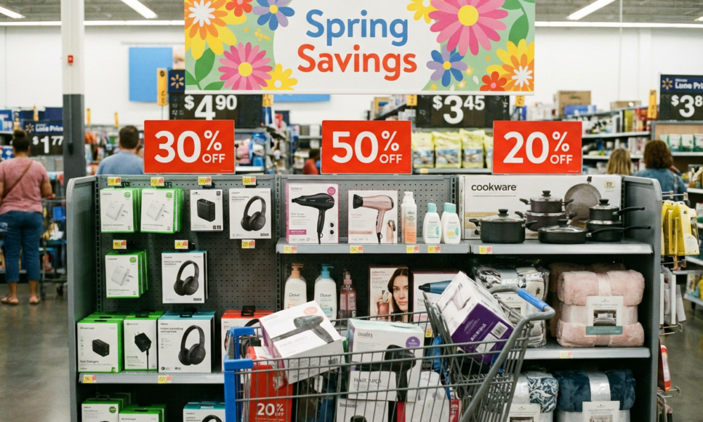 Walmart Spring Deals Ignite Excitement for Tech, Beauty, and Home Upgrades