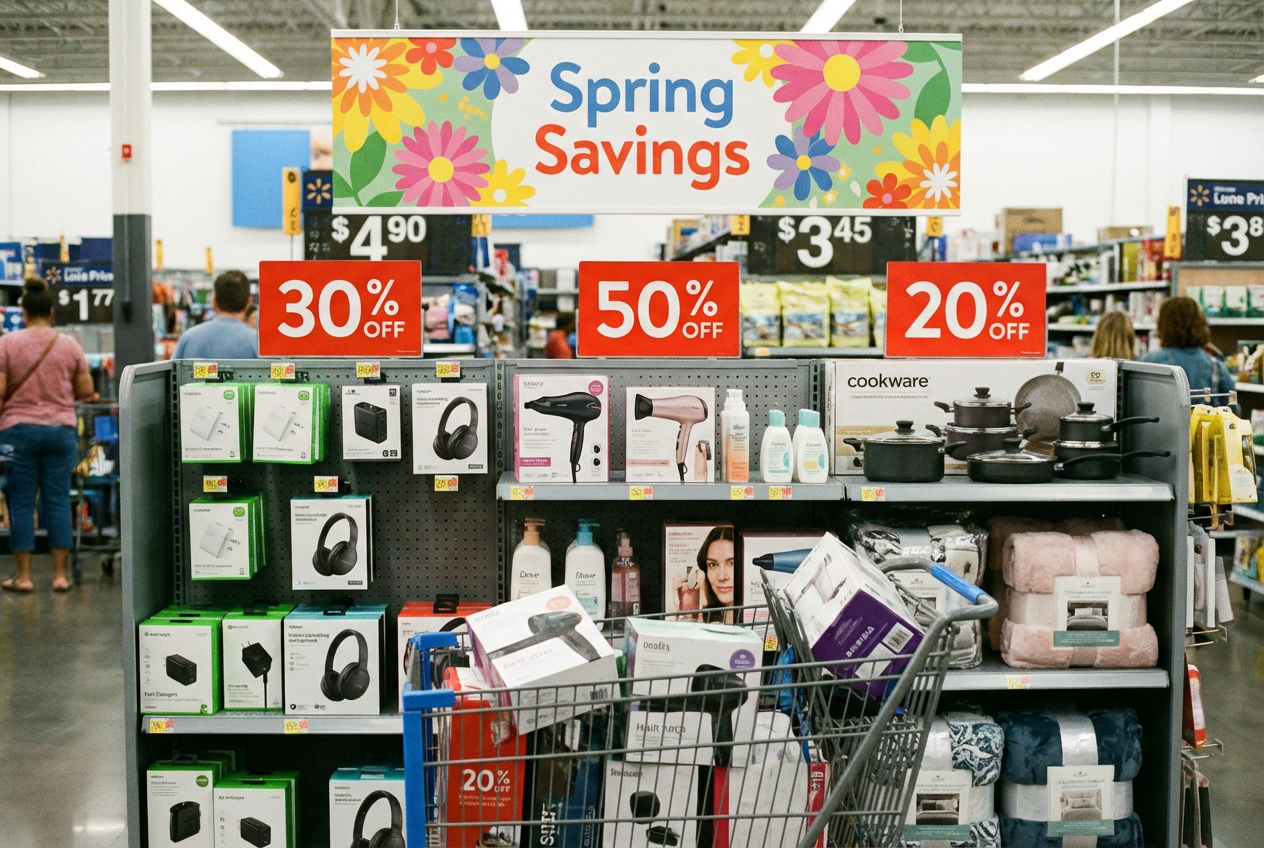 Walmart Spring Deals Ignite Excitement for Tech, Beauty, and Home Upgrades