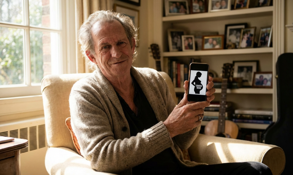 Keith Richards Thrilled to Become Great-Grandfather