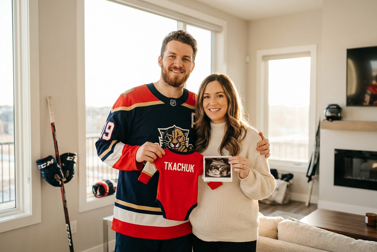 Heartwarming: Olympic Champ's Baby Dreams Sparks Wholesome Hockey Legacy Wishes That Will Melt Your Heart