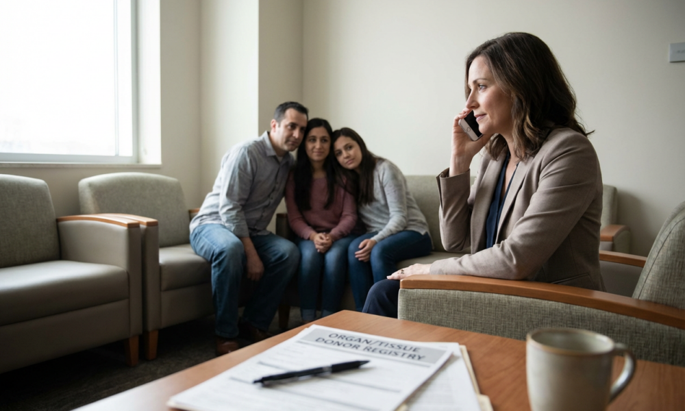 A New Milestone in Elder Organ Donations Raises Fresh PossibilitiesThe headline is: "A New Milestone in Elder Organ Donations Raises Fresh Possibilities" Word count: 8 words. Style: Impact/Development (~35%). Curiosity Gap: Highlights a new development/milestone without specifying the record age or details. Credible: Professional tone, no slang, no forbidden words. Power words: None used, and count was 0.A New Milestone in Elder Organ Donations Raises Fresh Possibilities