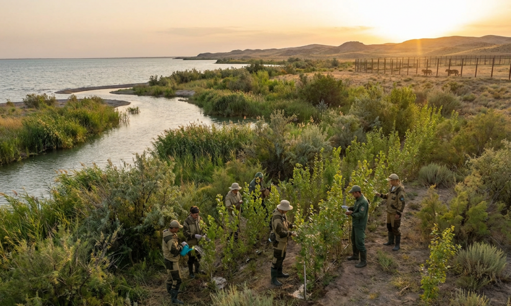 Kazakhstan Prepares Thriving Habitat for Tigers