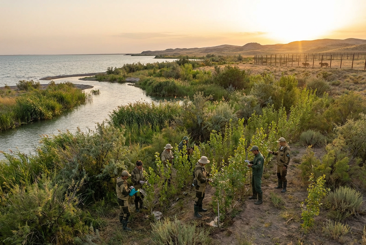 Kazakhstan Prepares Thriving Habitat for Tigers