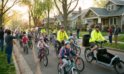 Communities Forge a Joyful Bike Tradition for School Commutes
