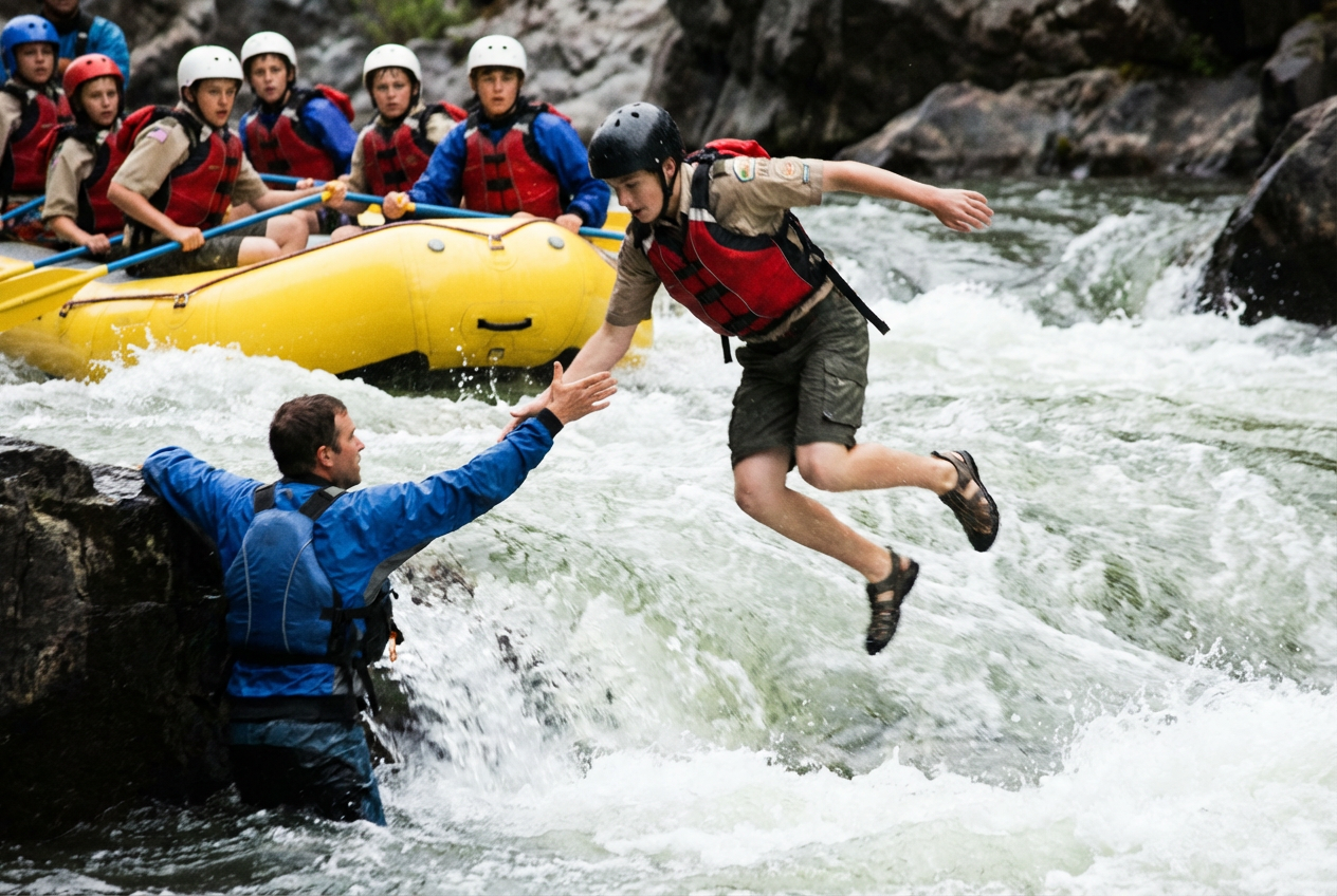 Young Scout Awarded Rarest Scouting Honor for Rafting Rescue Bravery