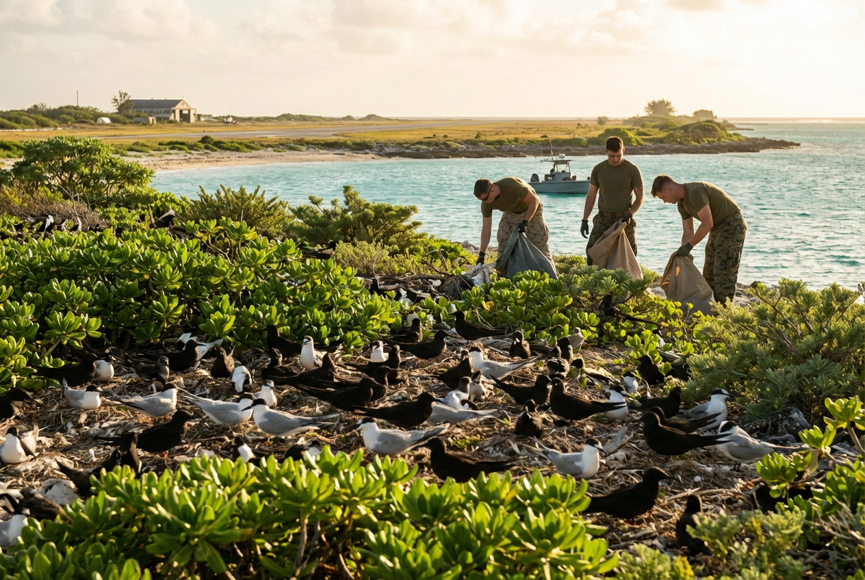Wake Atoll's Wildlife Explosion After a Game-Changing Rat Removal