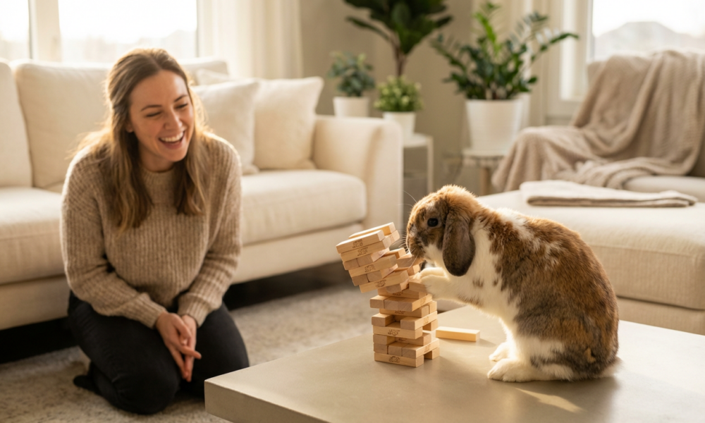 A Bunny's Remarkable Rescue Uncovers an Unexpected Skill Celebration