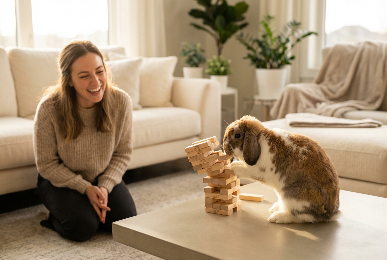 A Bunny's Remarkable Rescue Uncovers an Unexpected Skill Celebration