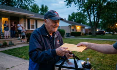 This Heartwarming Random Act of Kindness Turned One Pizza Run Into a Wholesome Retirement Miracle You'll Want to Celebrate