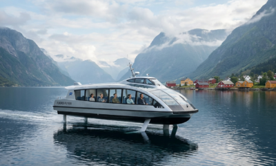 Electric Hydrofoil Fleet Powers New Era of Coastal Ferries