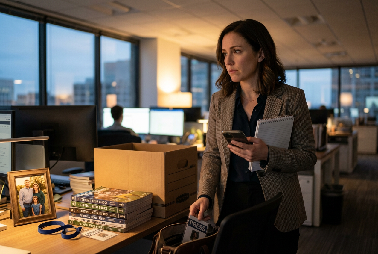 Tear-Jerking Triumph: Dedicated NFL Reporter's Brave Resignation Restores Faith in Journalism Integrity