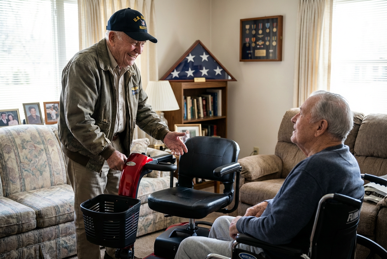 Stunning Outpouring of Support Transforms a Veteran's Battle with Advanced Illness