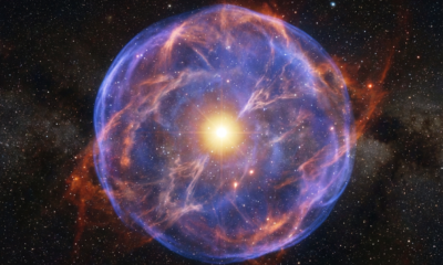 Astronomers Capture a Young Star's Elusive Protective Bubble for the First Time