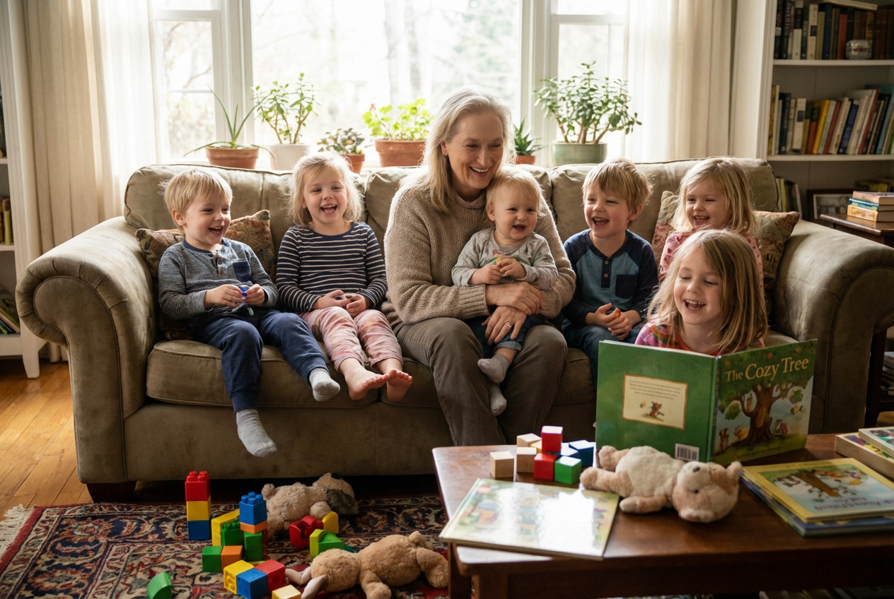 Iconic Actress Unveils Her Tender Side as a Devoted Grandmother