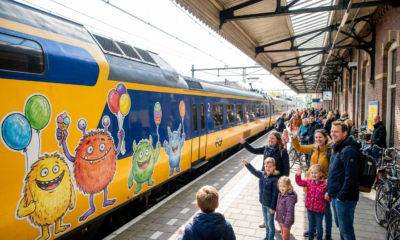 Inspiring Child's Art Dreams Bring Wholesome Monster Train to Life – Pure Joy Guaranteed!
