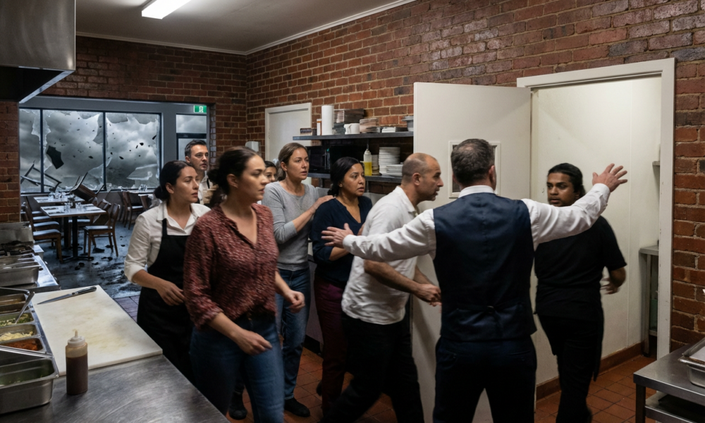 Wholesome Bravery Shines as a Storm-Fearing Manager Saves Lives from a Barreling Tornado