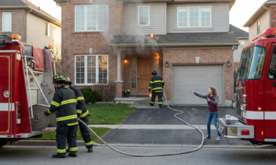 A Courageous Response Alters the Fate of a Burning Home