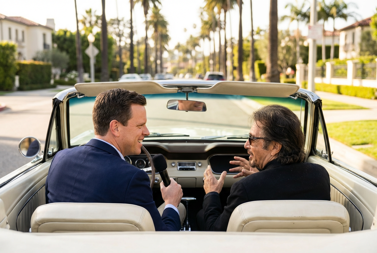 A Rare Drive with a Hollywood Icon Still Amazes This Veteran Interviewer