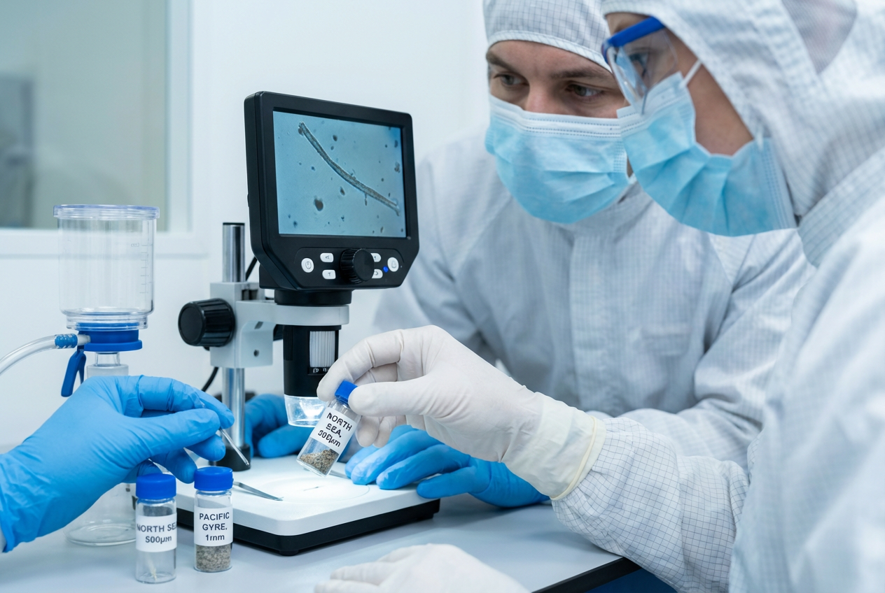 Microplastics Studies Face a Startling Contamination Risk From Lab Gloves