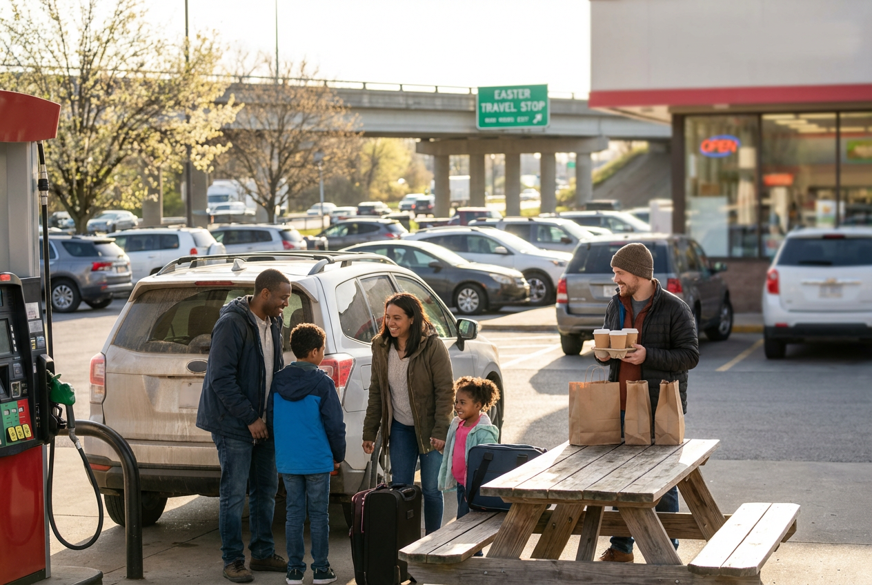 Easter Travelers Discover Open Restaurants for Holiday Road Trips