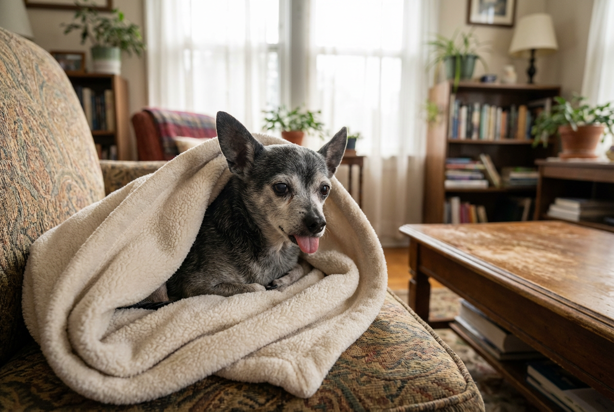 Senior Dog's Recovery Revives Hope Amid Shelter Controversy