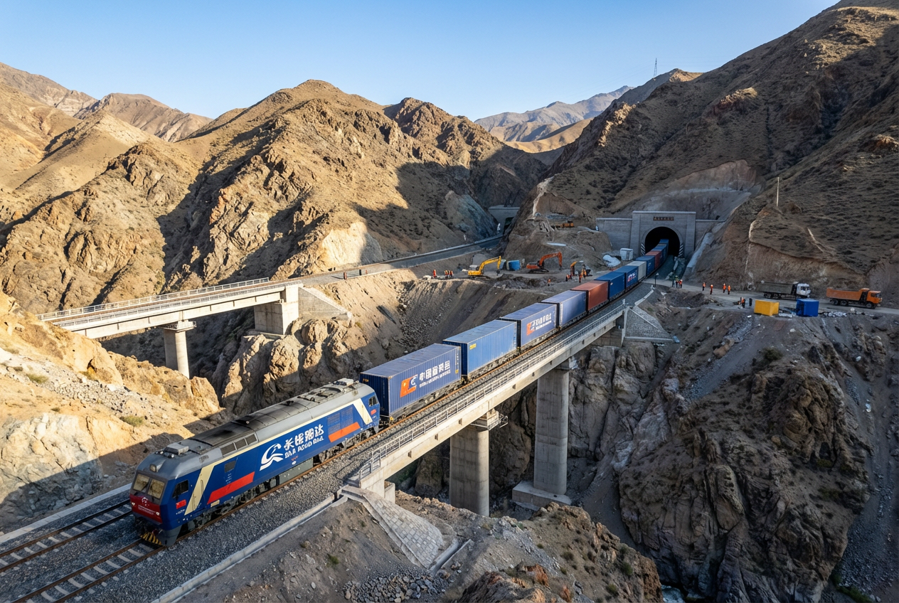 Three Nations Embrace Game-Changing Railway to Reshape Central Asia's Tradeуванні