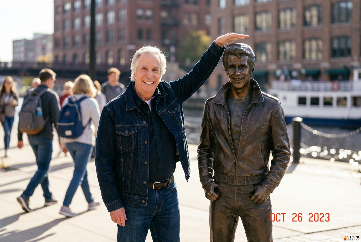 This Teary-Eyed Confession from a Beloved TV Legend About His Oversized Statue Doppelgänger Will Melt Your Heart Instantly