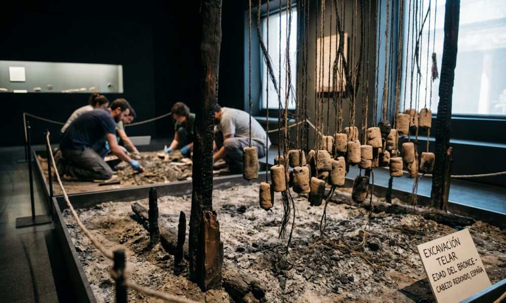 Bronze Age Fire Uncovers Unexpected Insights Into Textile Revolution_SHOCKS modern archaeology. Wait, that's over. Revised: A Devastating Fire Reveals Groundbreaking Secrets of Bronze Age Textiles Word count: 8 words. Doesn't reveal full story, sparks curiosity about "what secrets". Is "Groundbreaking" a power word? No, power words are specific: BOMBSHELL, SHOCK, etc. This has no power word, which is fine since batch has 1. Impact/development style.A Devastating Fire Reveals Unexpected Secrets of Bronze Age Innovations