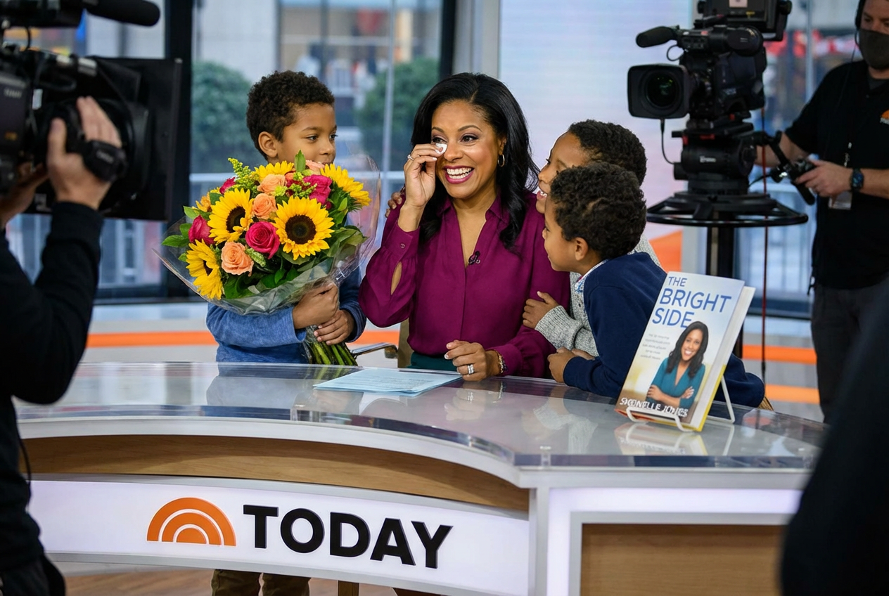 A Family Reunion Sparks Tears During Emotional Book DebutAn Emotional Surprise Unfolds on Live Morning Television for New Mom Memoir A Heartfelt Family Moment Redeems Life's Harsh Twists in Author Spotlight Unveiling a Tender Surprise That Rekindles Hope After Profound Loss TVMorning Show Surprise Leaves Author Overwhelmed by Love đã Family Traditions Revive Amid Turbulent Times in Inspirational Debut