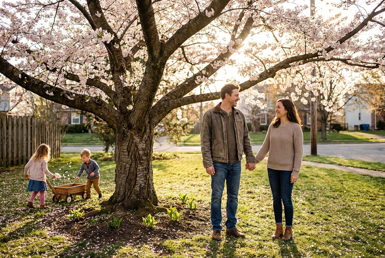A Beloved Tradition Takes an Unexpected Turn with a Cherished Cherry Tree