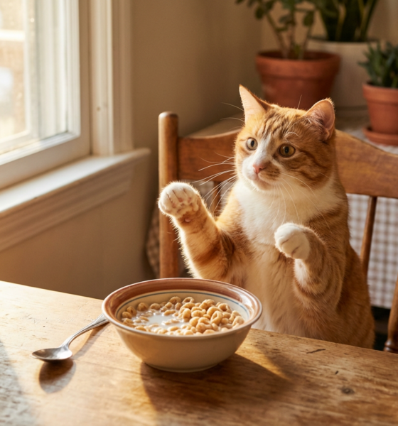 Cat Owners Discover a Shocking Truth Behind Their Pets' Milk Cravings
