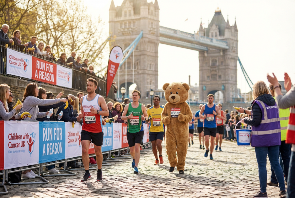London Marathon Runners Go Beyond The Finish Line For Children 