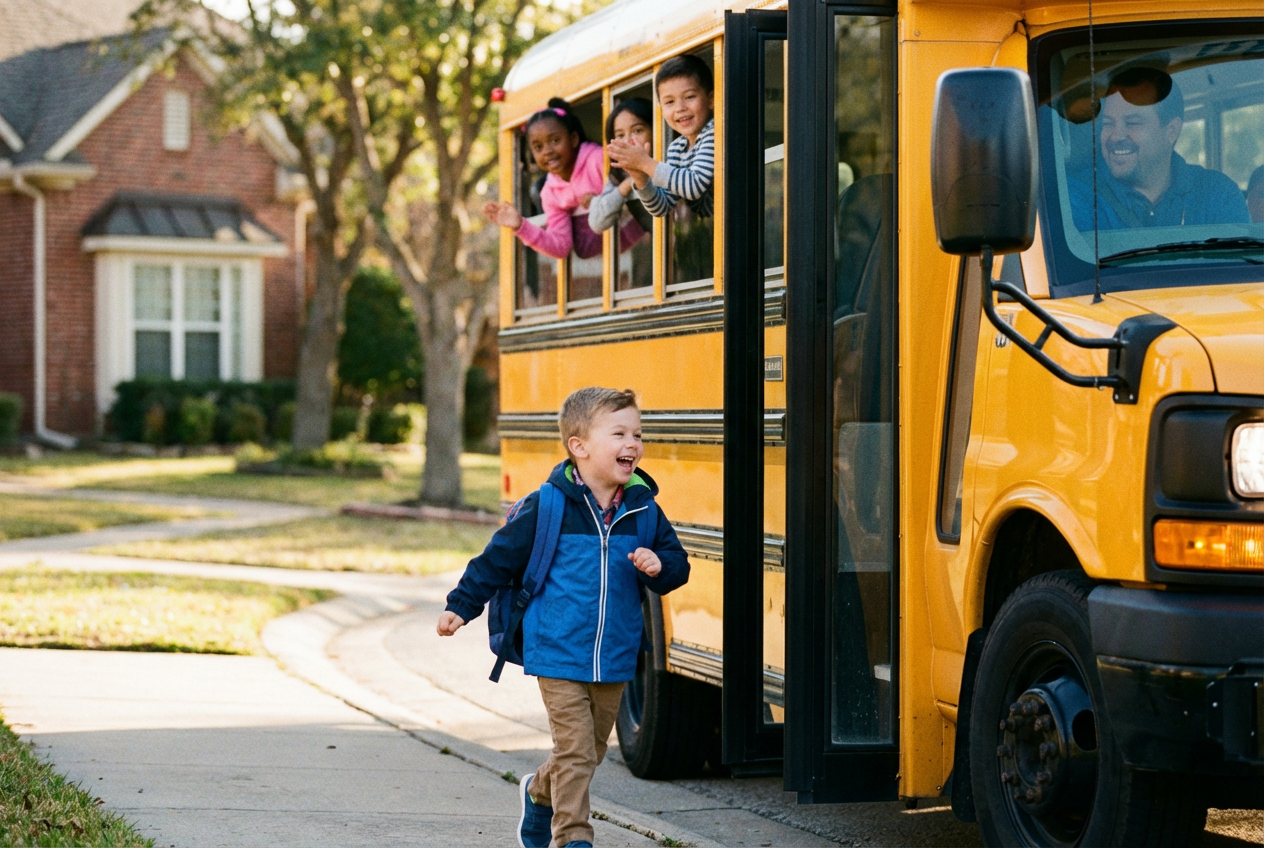 Something Adorable Happens on This Bus Ride Every Day