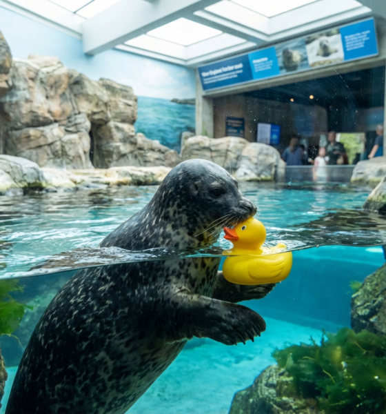 This Seal's Rubber Duckie Playtime Will Melt Your Heart into Pure Wholesome Joy