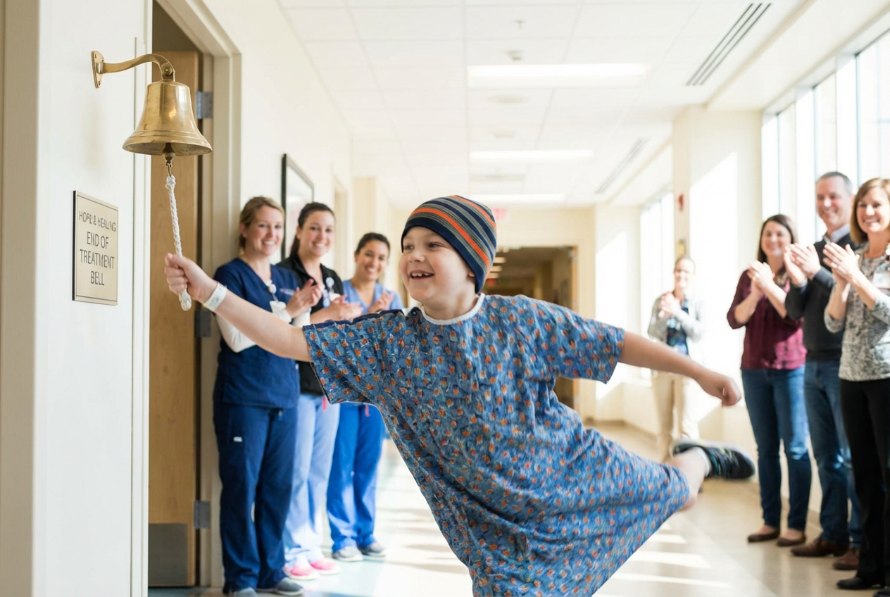 A Viral Hospital Celebration Sparks After Leukemia Recovery