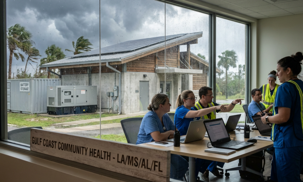 Major Grant Revamps Gulf Health Centers for Disaster-Proof Care