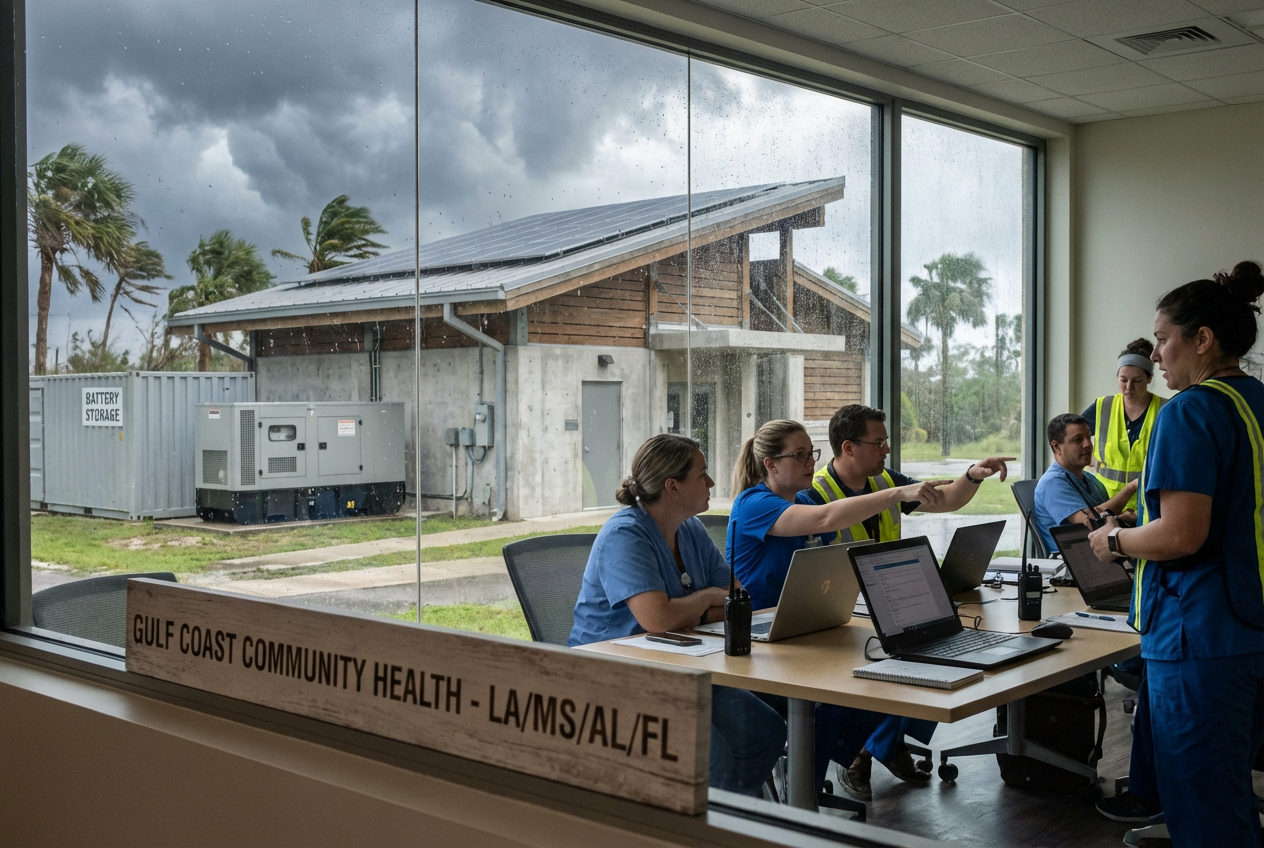 Major Grant Revamps Gulf Health Centers for Disaster-Proof Care