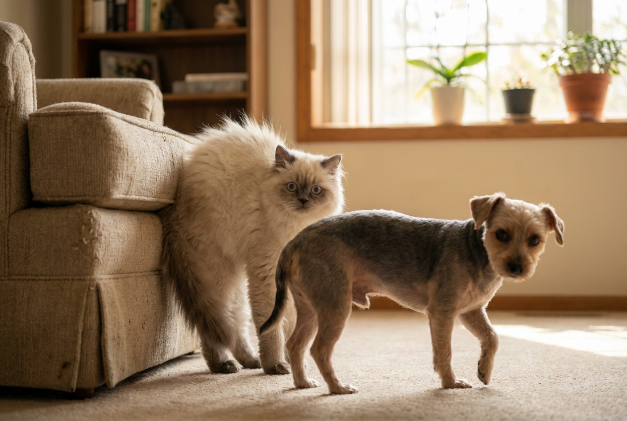 A Routine Grooming Mix-Up Sparks Viral Hilarity at Home