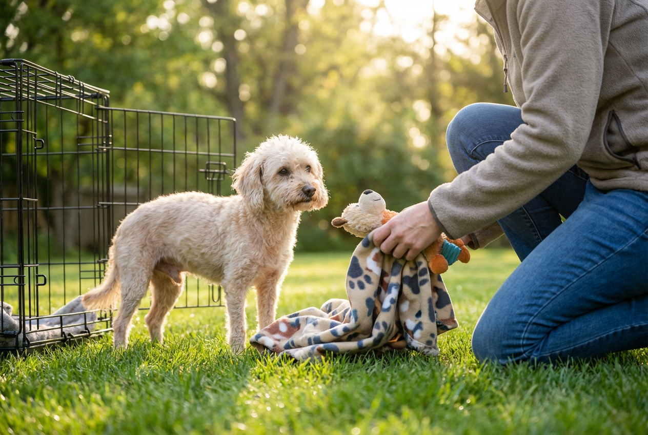 Rescued Puppy Mill Dog Discovers a World of Firsts After Years of Neglect
