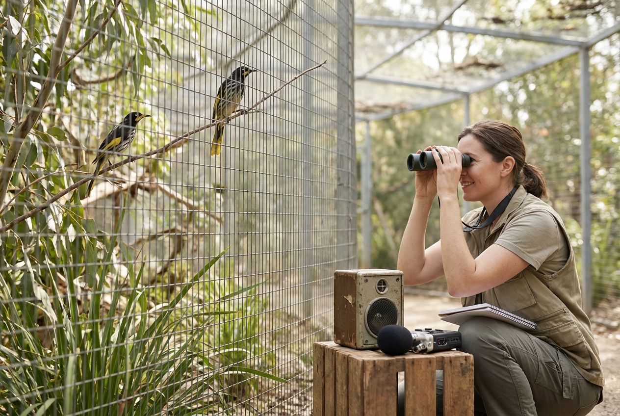 Wholesome Music Lessons Are Rescuing an Endangered Bird's Lost Love Song – Heart Explodes with Joy!